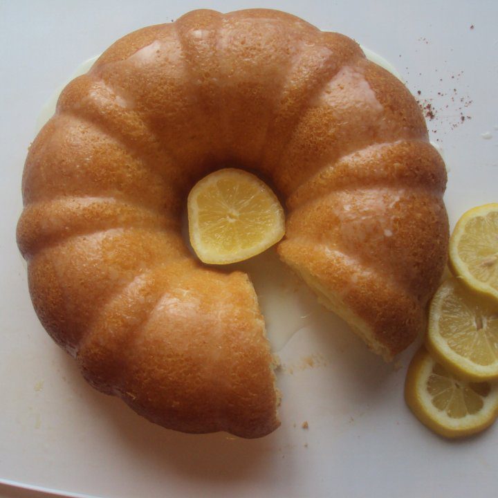 Lemon Bundt Cake (GF, Vegan, Top 8 Free)