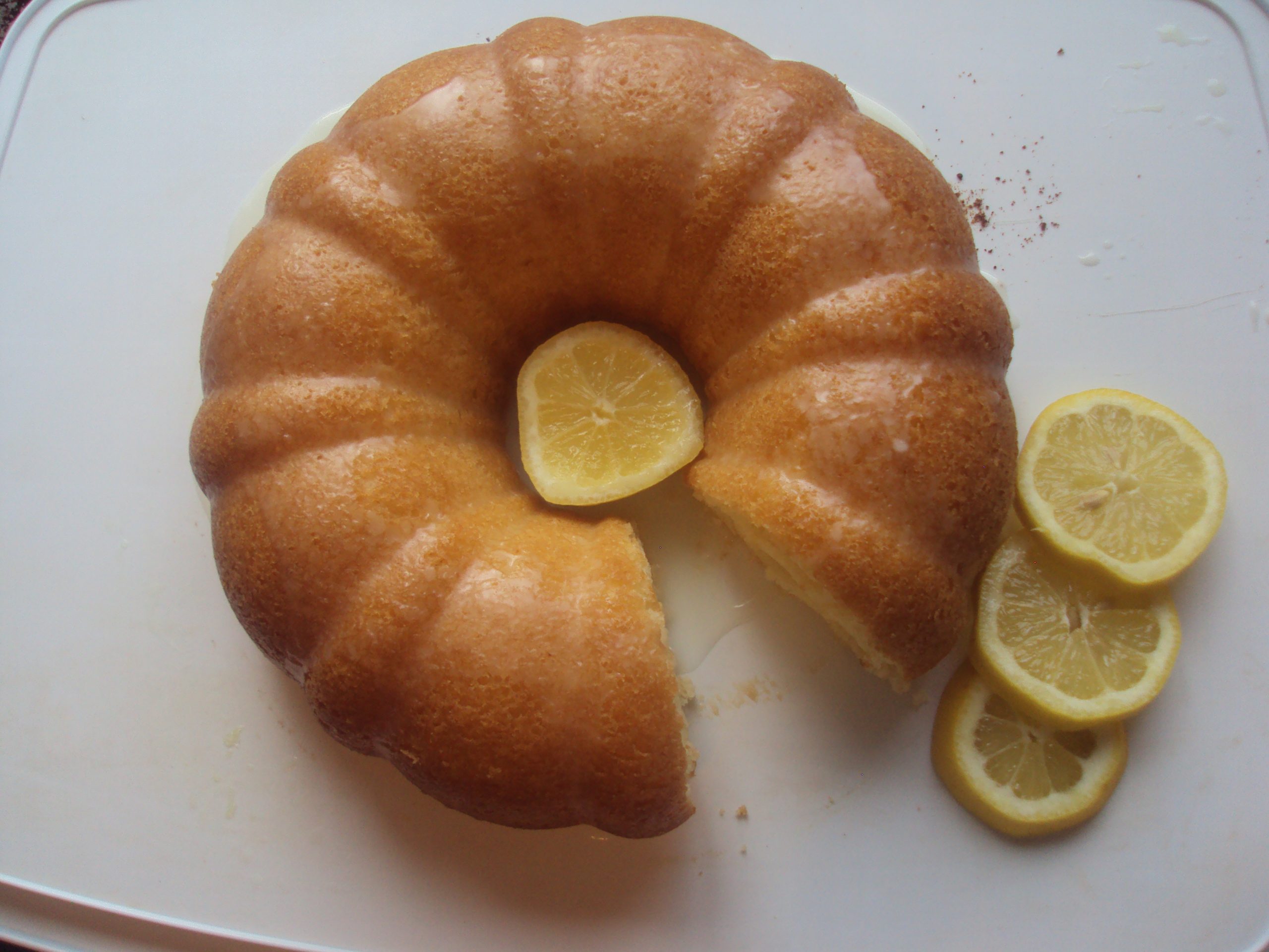 Lemon Bundt Cake (GF, Vegan, Top 8 Free)