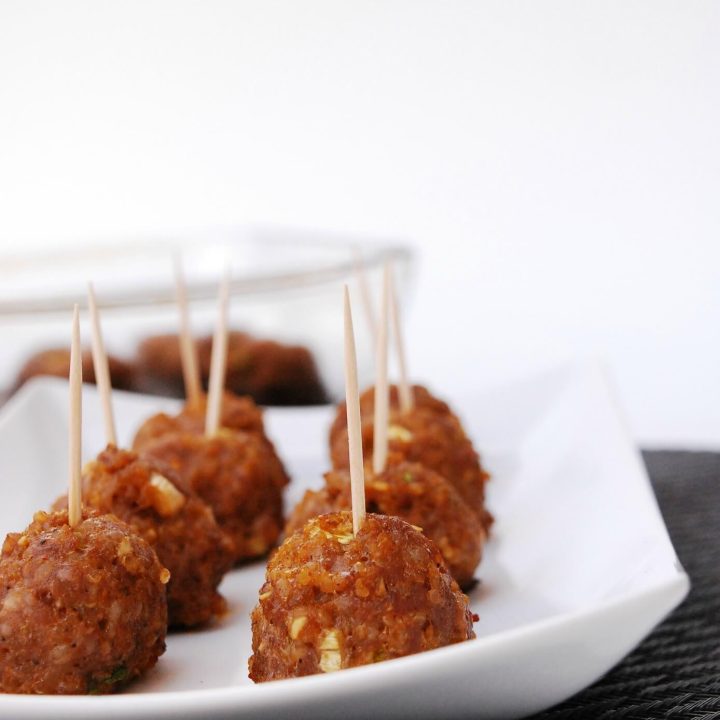 Gluten, Dairy & Egg Free Asian Quinoa Meatballs (Nut Free Too!)