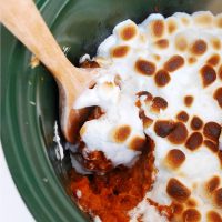 Dairy-free Vegan Slow Cooker Sweet Potatoes for Thanksgiving