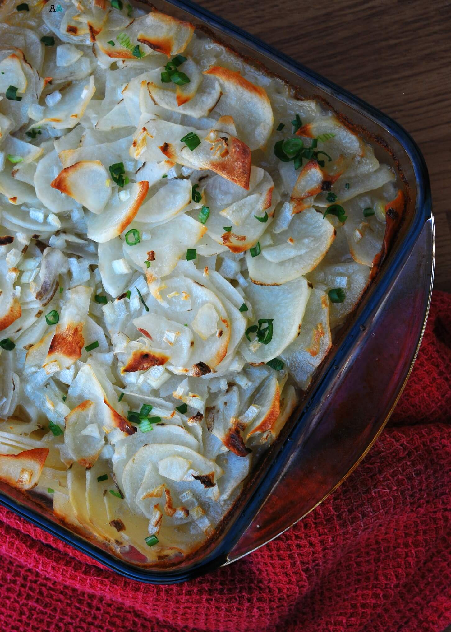 Easy Gluten Free Scalloped Potatoes