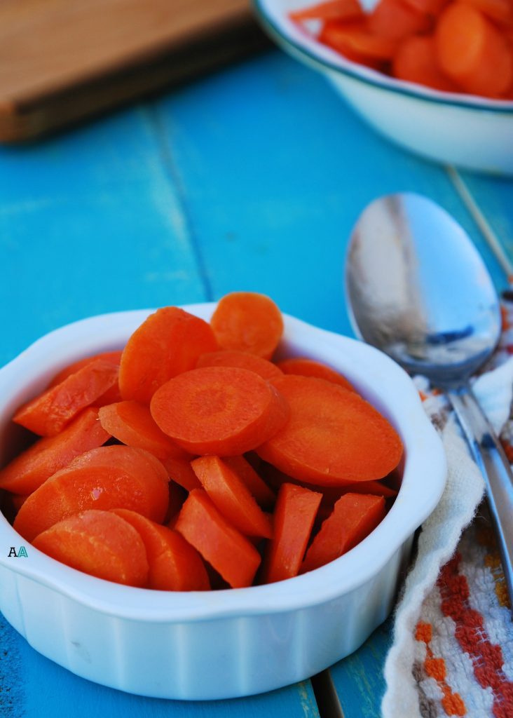Laziest Side Ever: 5 Minute Honey Carrots (GF, DF, Egg, Soy, Peanut/Tree nut Free, Top 8 Free, Vegan, Paleo) by Allergy Awesomeness