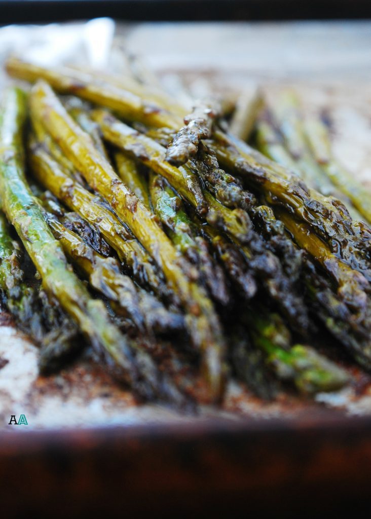 Roasted Garlic Balsamic Asparagus (GF, DF, Egg, Soy, Peanut, Tree nut Free, Top 8 Free, Vegan) by Allergy Awesomeness