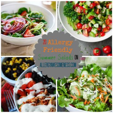20 Allergy Friendly Summer Salads by Allergy Awesomeness