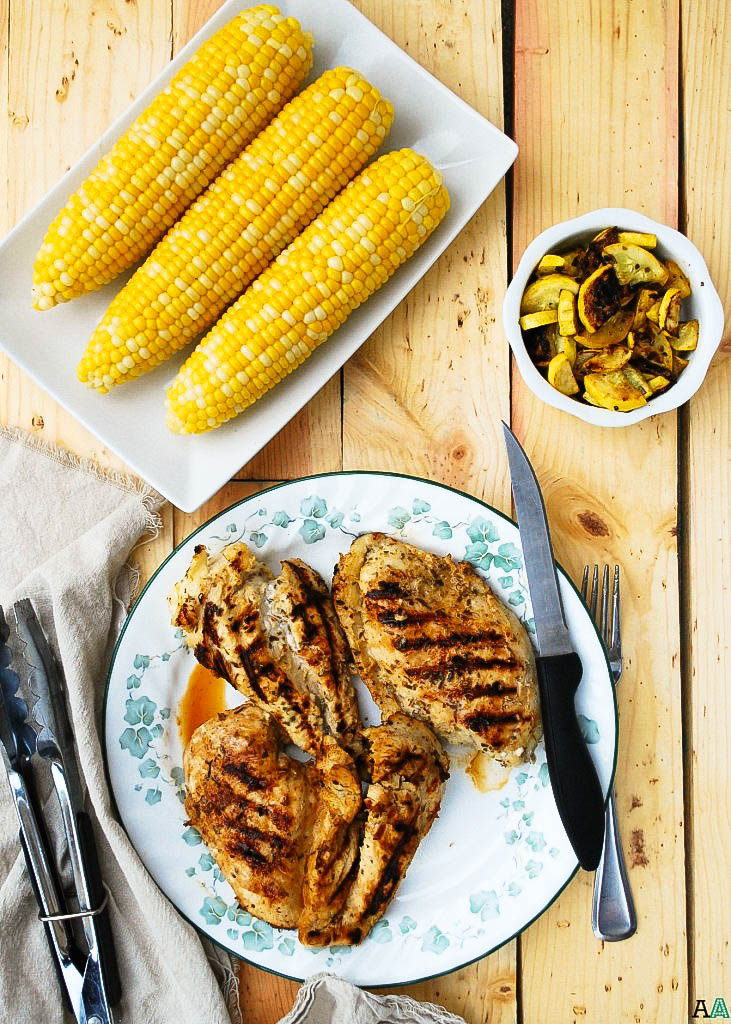 dairy free grilled lemon chicken