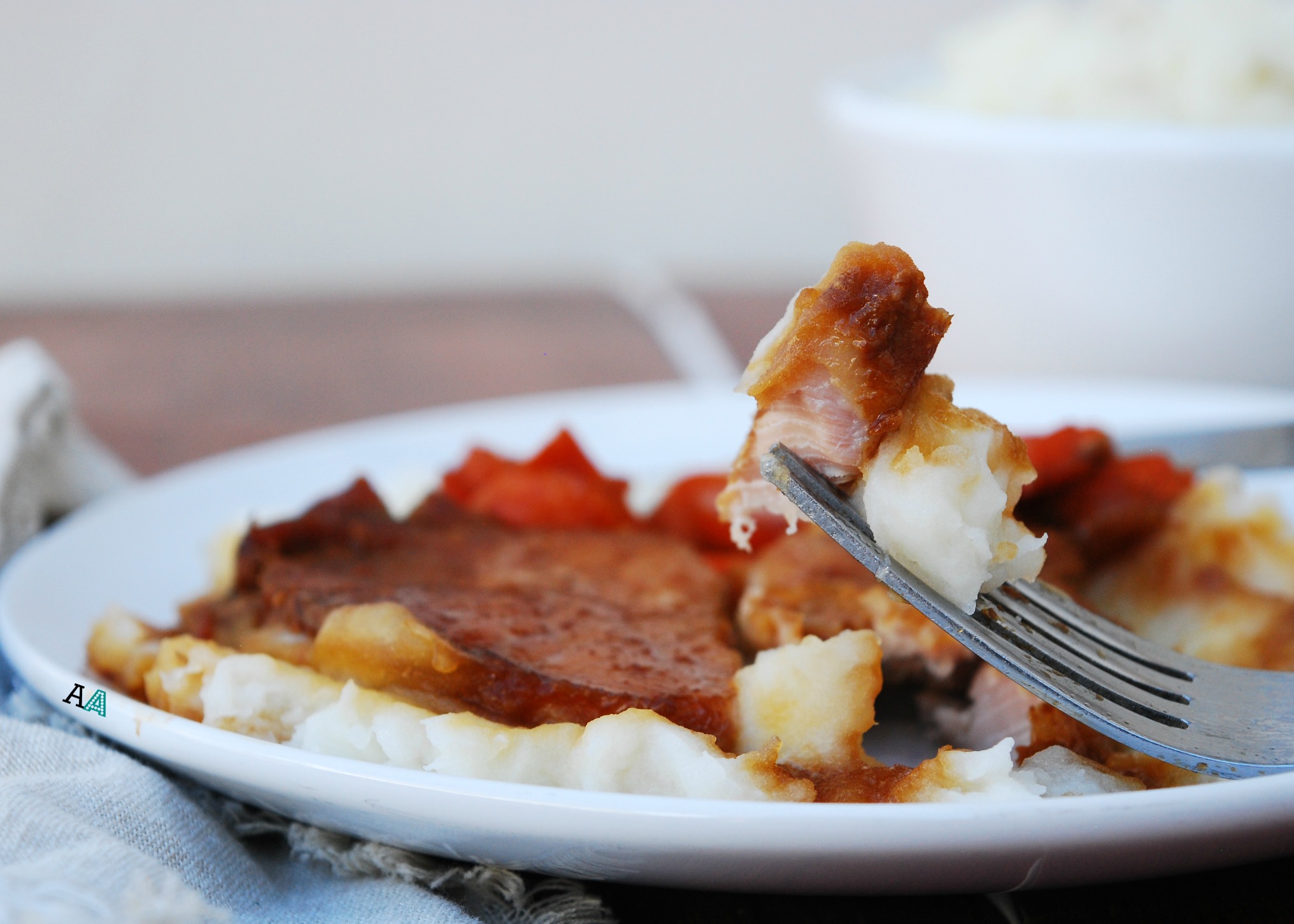 Slow Cooker San Francisco Pork Chops (GF, DF, Egg, Peanut, Tree nut