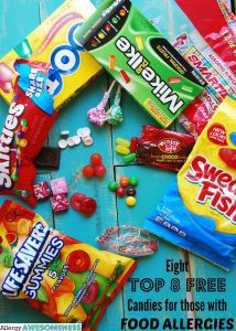 Eight Top-8 Free Candies, Safe Candy for Food Allergies for AllergyAwareness.com