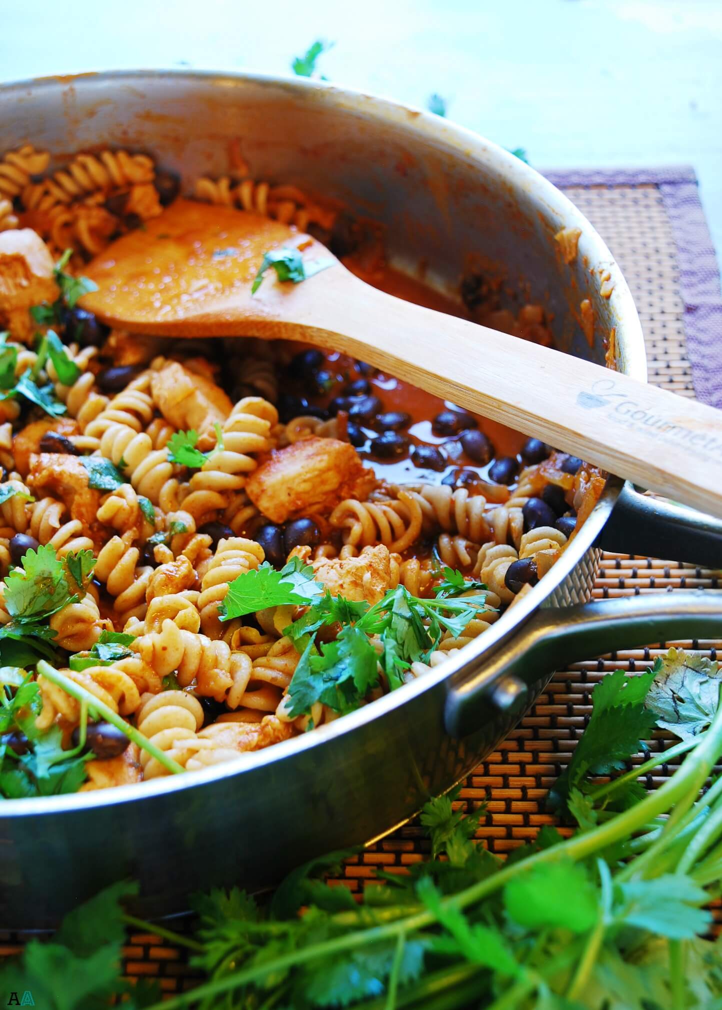 Dairy free Chicken Enchilada Pasta recipe