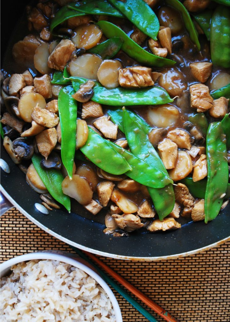 30 Minute Moo Goo Gai Pan Dinner recipe