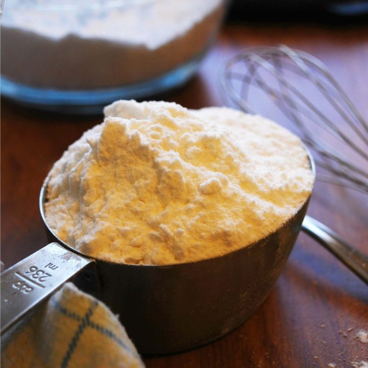 The BEST Homemade Gluten-free Flour Mix (Gluten, dairy, egg, soy, peanut and tree nut free; top 8 free; vegan) Recipe by AllergyAwesomeness.com