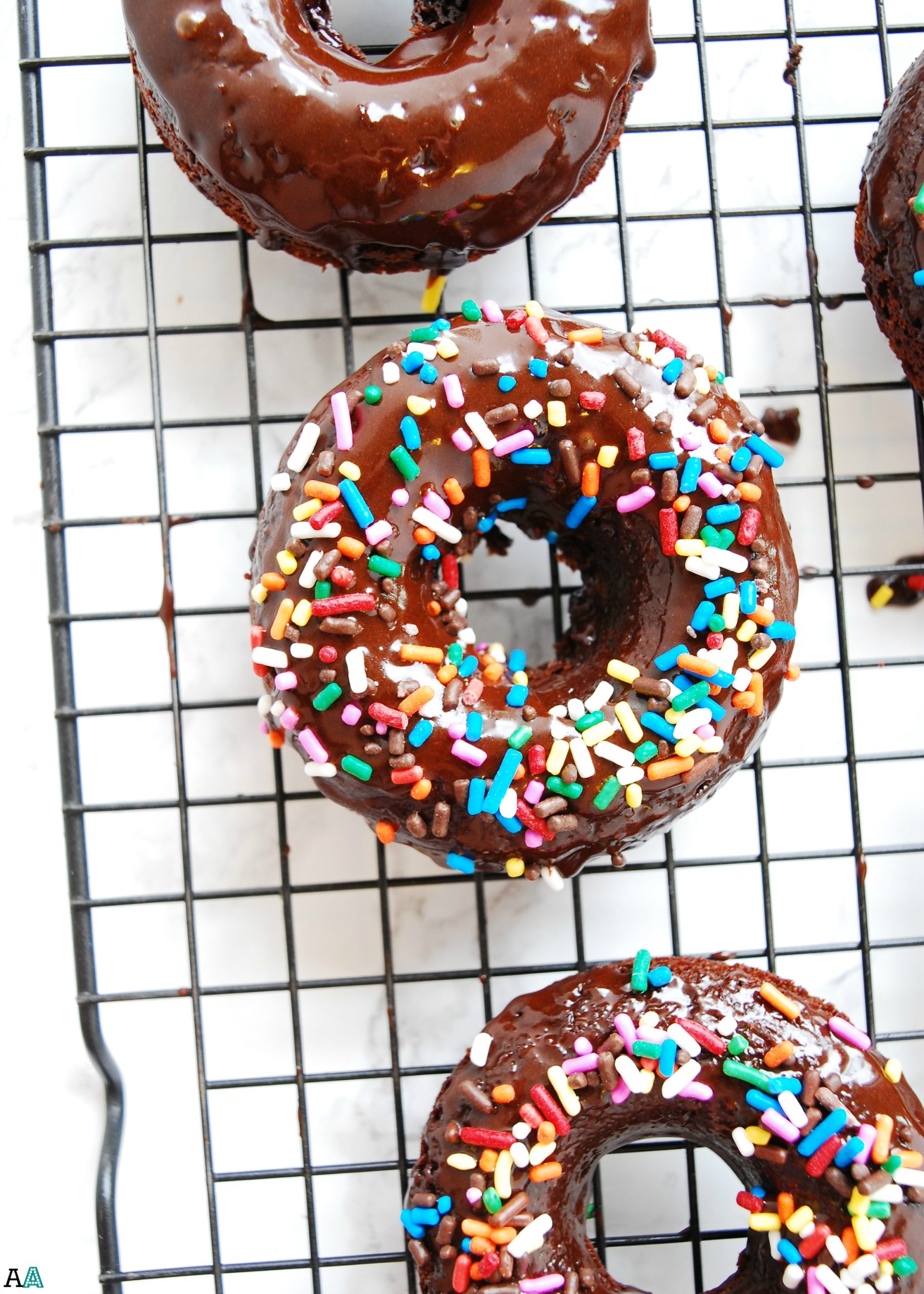 Gluten-free & Vegan Double Chocolate Baked Donuts (Gluten, dairy, egg, soy,  peanut & tree nut free; top 8 free)