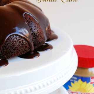 SunButter Buckeye Bundt Cake Recipe by AllergyAwesomeness.com