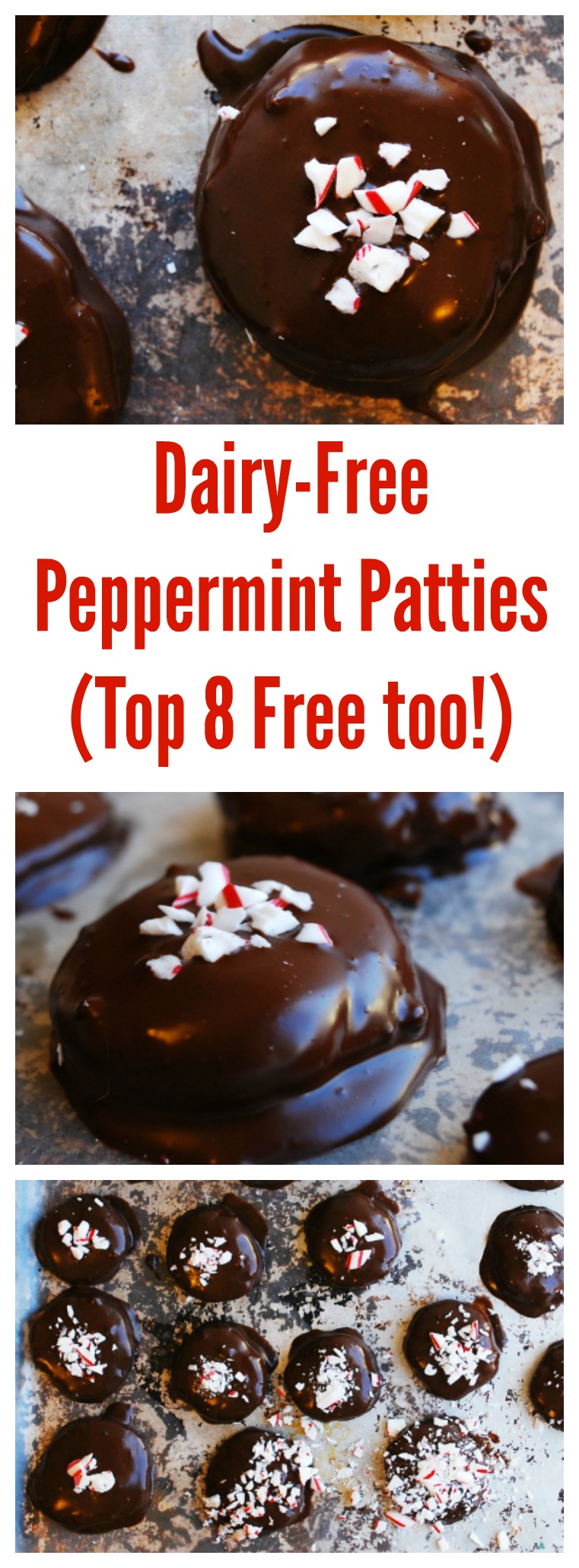 DairyFree Peppermint Patties (Gluten free & Vegan too!) Allergy