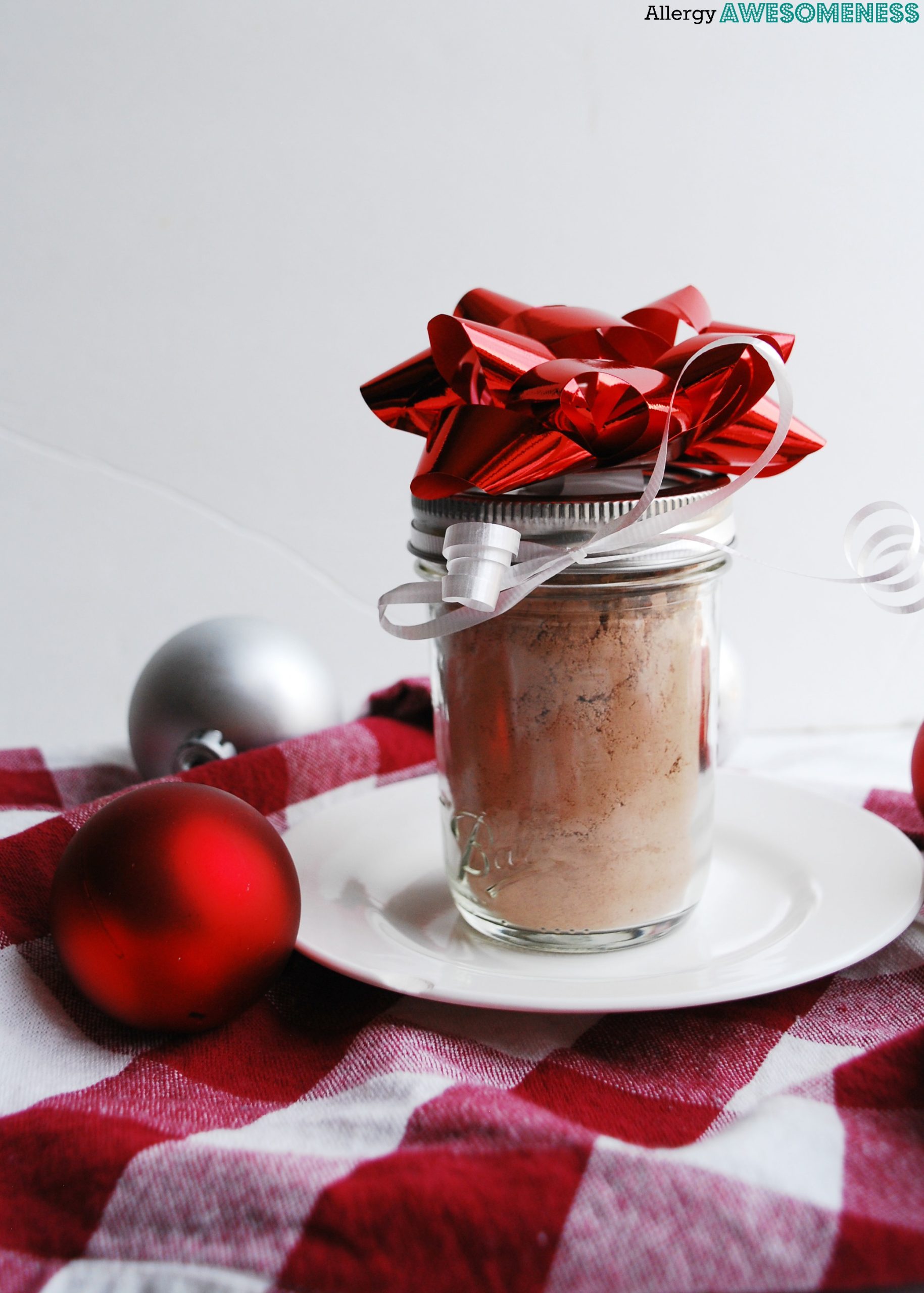 Dairy-free & Vegan Homemade Hot Cocoa Mix by AllergyAwesomeness.com