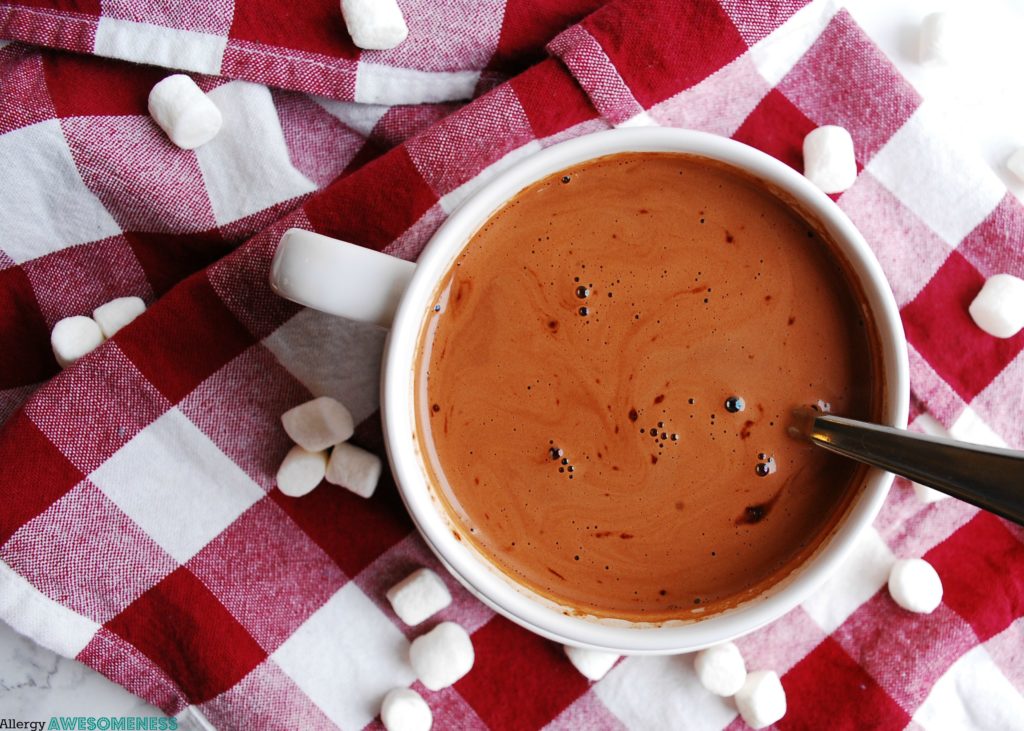 Dairy-free & Vegan Homemade Hot Cocoa Mix by AllergyAwesomeness.com