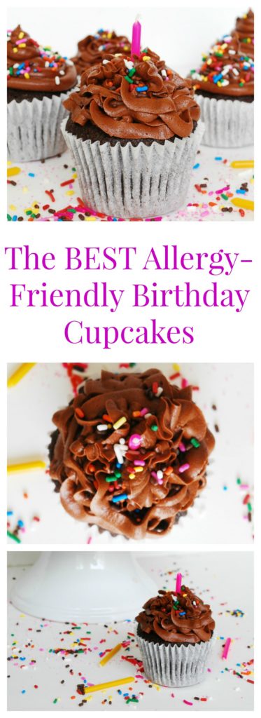 The Best Allergy Friendly Birthday Cupcake by AllergyAwesomeness