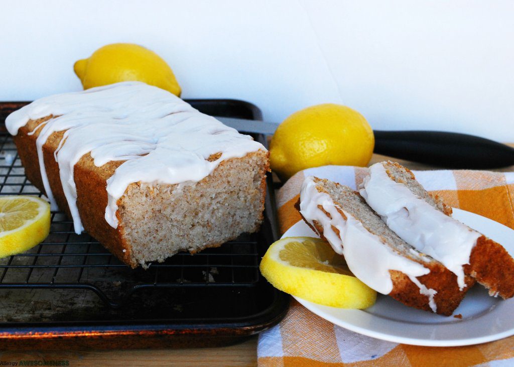 Lemon Bread Gluten-free Vegan Recipe by AllergyAwesomeness.com