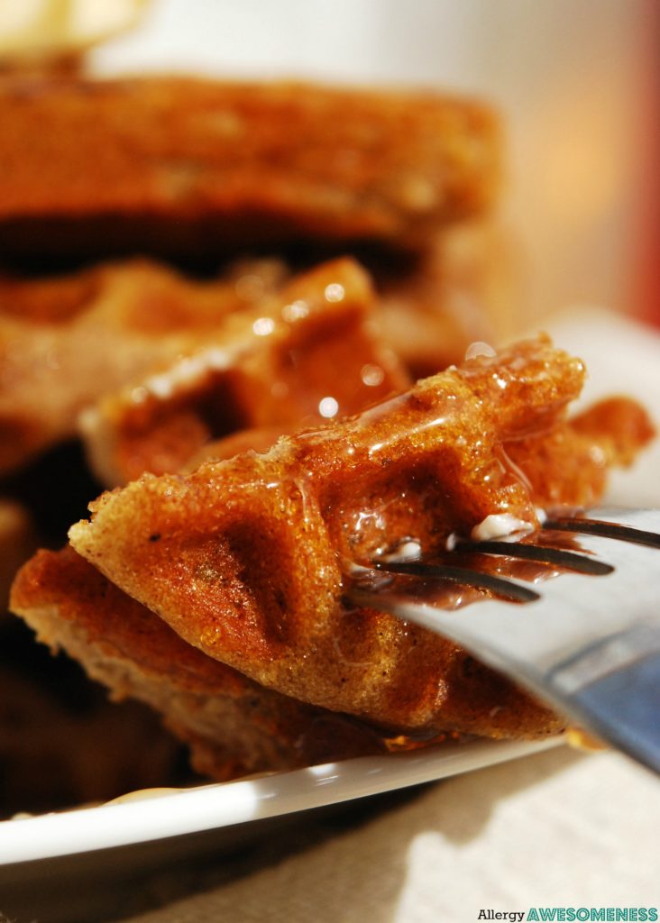 Dairy-free and gluten-free waffles