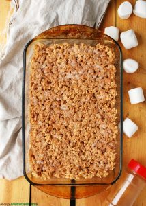 Dairy-free Snickerdoodle Rice Krispie Treats Recipe by Allergy Awesomeness