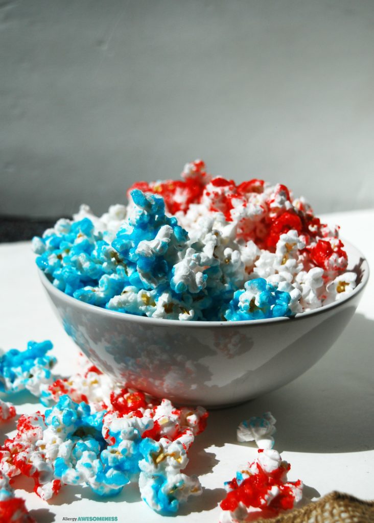 Red, White & Blue Popcorn Recipe