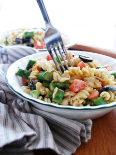 The Best Tuscan Pasta Salad