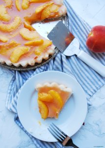 Dairy-free Peach Pie