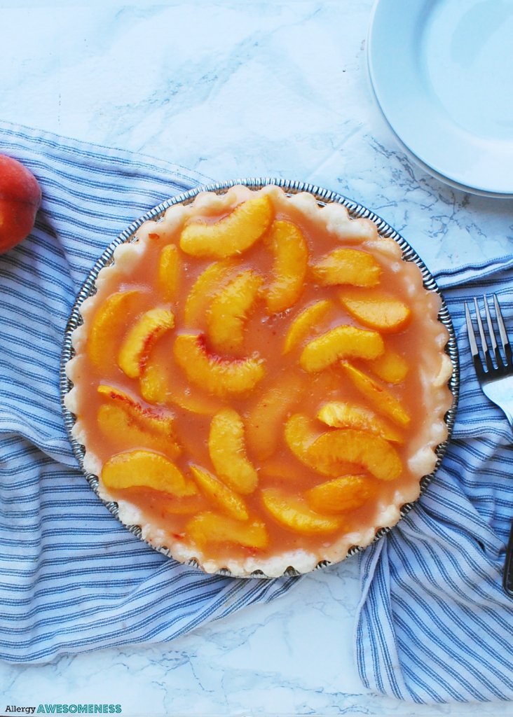 Peach pie for food allergies