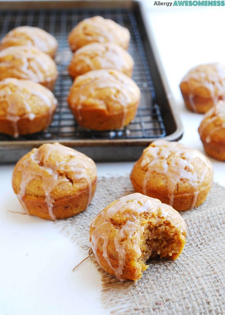 Allergy-friendly pumpkin spice muffins