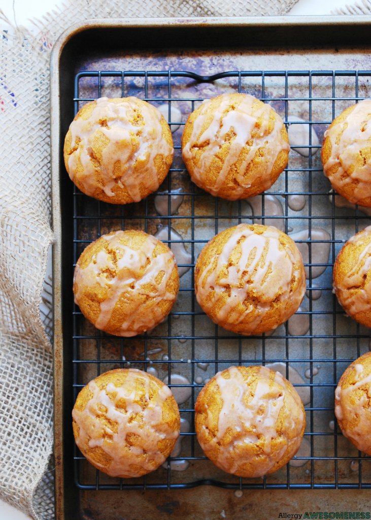 How to make pumpkin muffins for food allergies