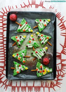 gluten-free no bake christmas tree