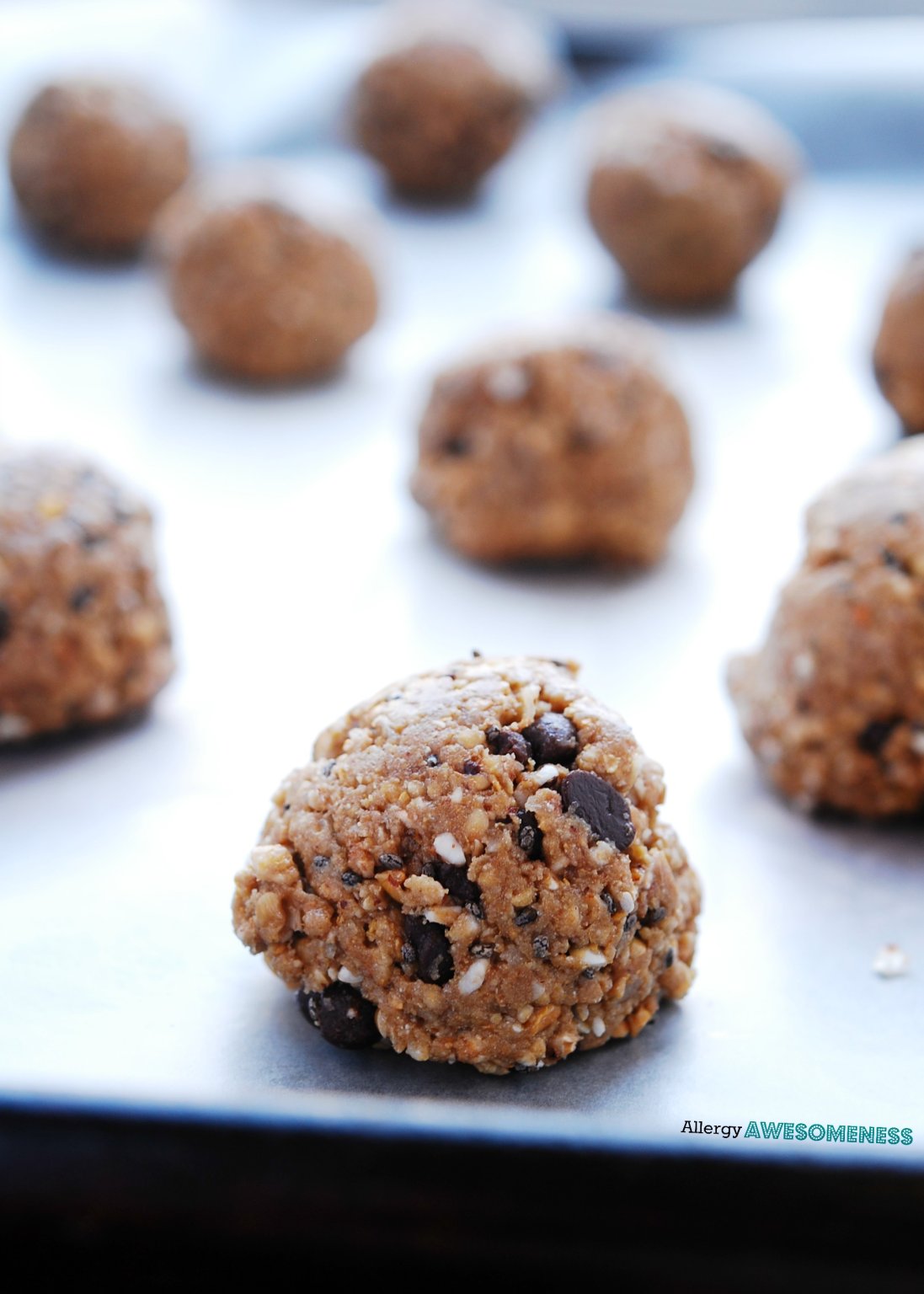 Gluten, Dairy & Oatfree Energy Balls Allergy Awesomeness