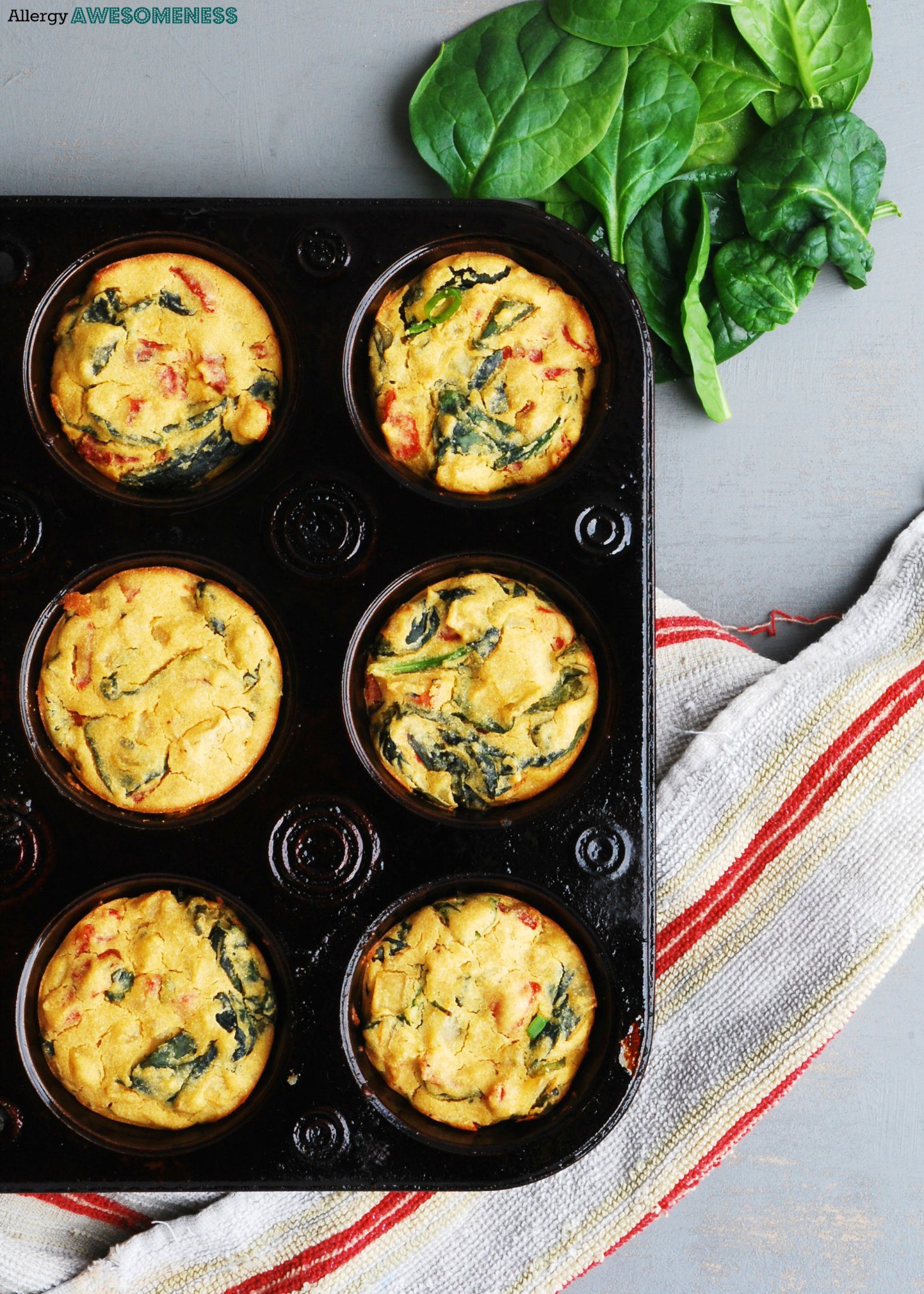 Egg-free & Dairy-free Frittata Cups | Allergy Awesomeness