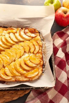 Ina Garten’s French Apple Tart Made Gluten-free & Vegan (Top 8 free too!) + VIDEO