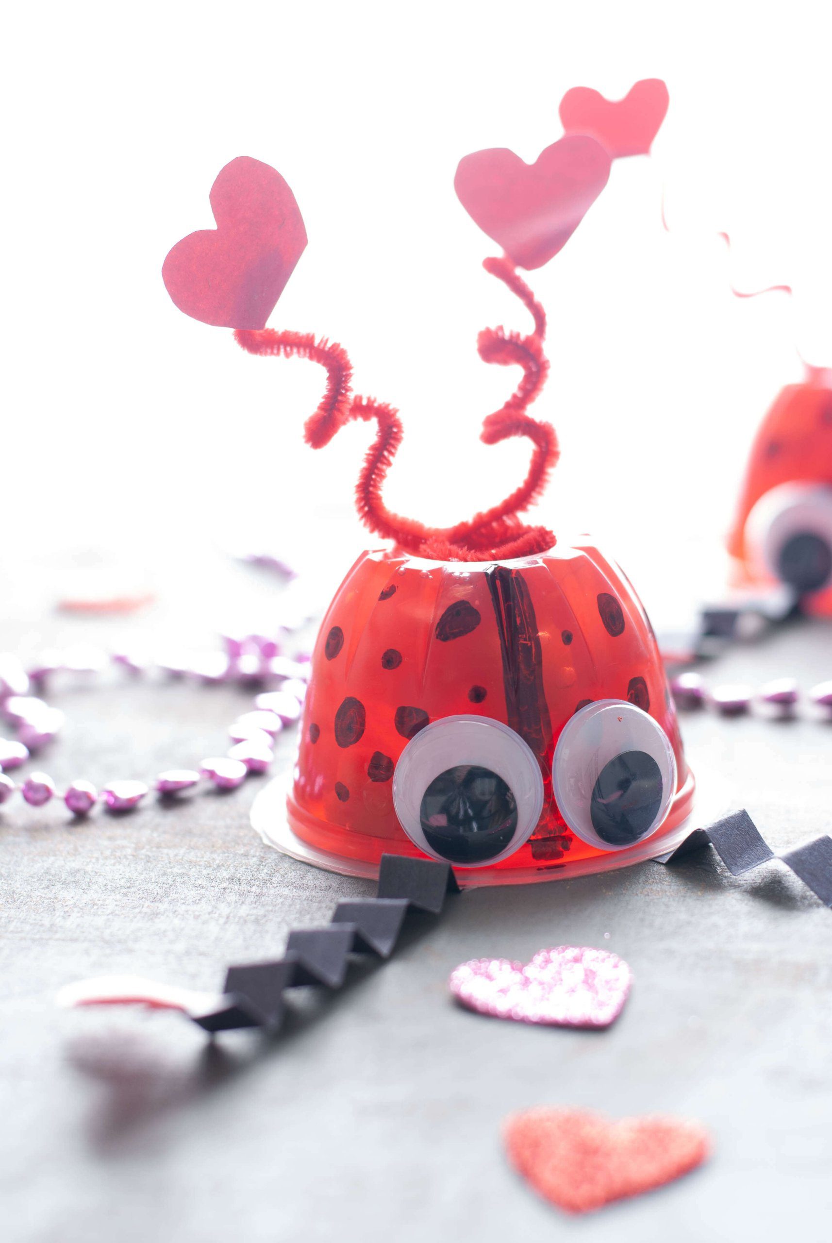 how to make a Valentine love bug