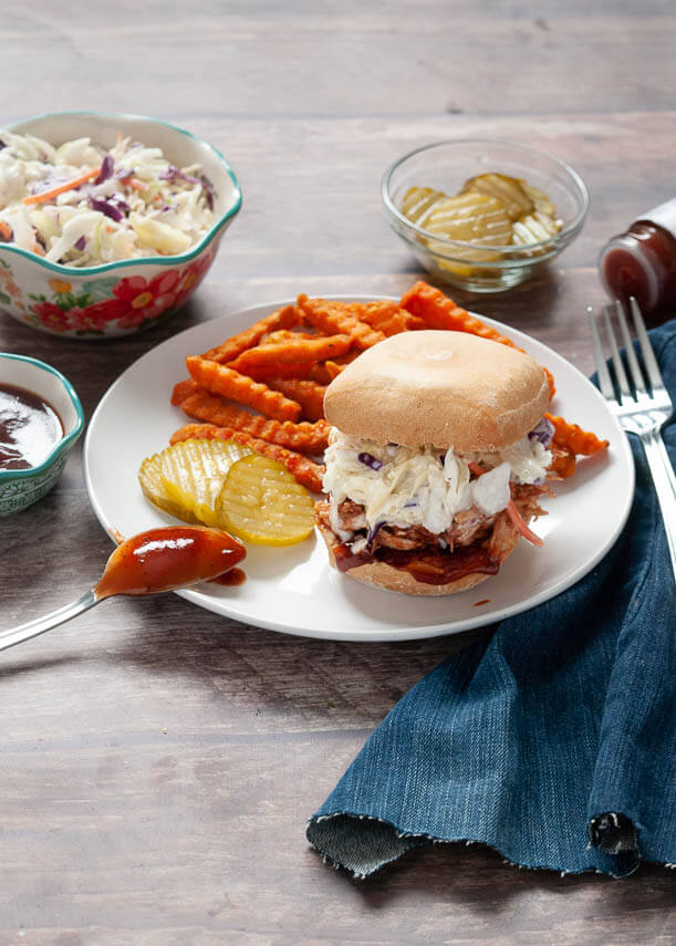 Pulled chicken sliders online instant pot