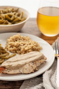 Gluten & Dairy Free Creamy Mustard Chicken