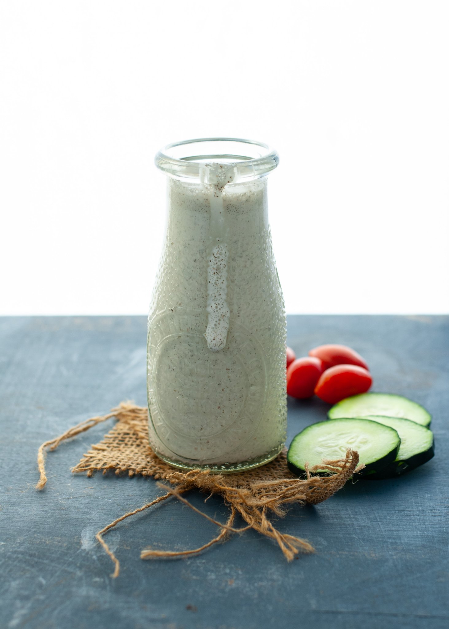 Greek Salad with Vegan Tzatziki Sauce Allergy Awesomeness