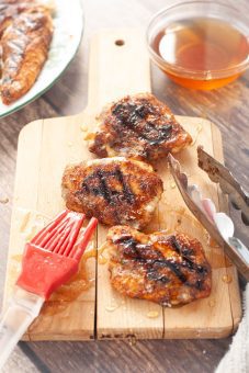 Grilled Spicy Honey Chicken