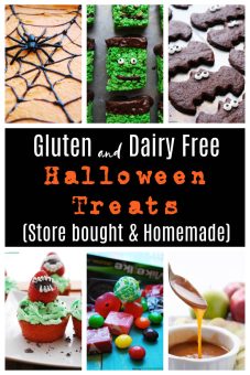 Gluten Free Dairy Free Halloween Treats (Both Homemade & Store Bought!)