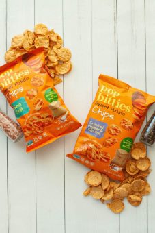 Pop Bitties Latest Creation: Sweet Potato Chips!