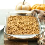 vegan-pumpkin-baked-oatmeal-in-a-pan