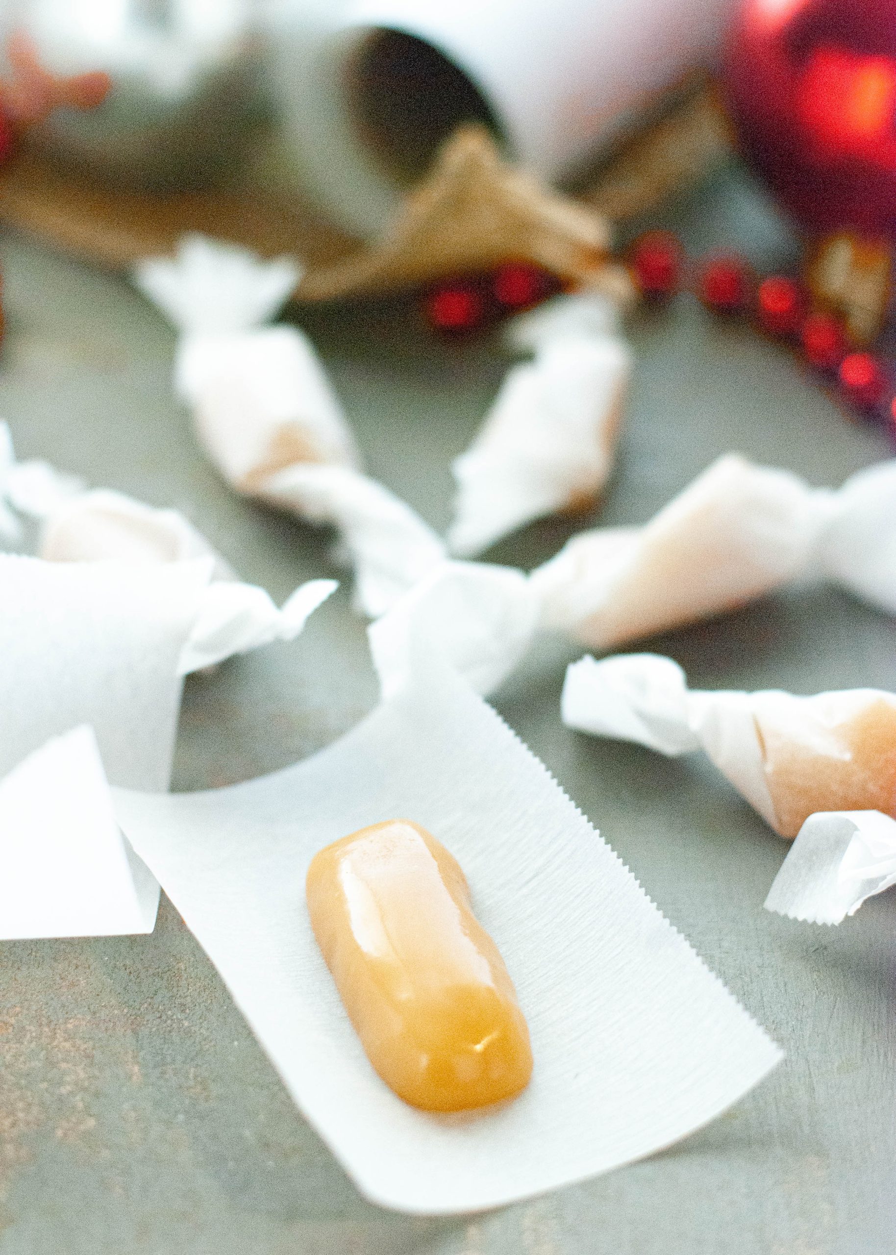 Easy, Chewy Dairy Free Caramels