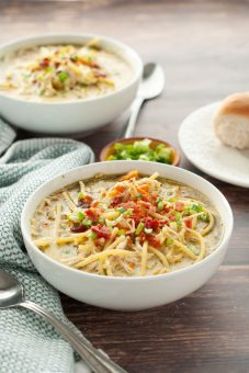 Dairy Free Crack Chicken Noodle Soup (Instant Pot & Stove Top Directions)