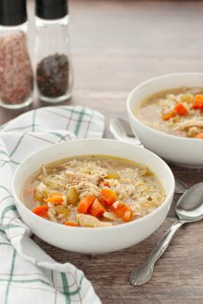 Gluten and Dairy Free Chicken and Rice Soup