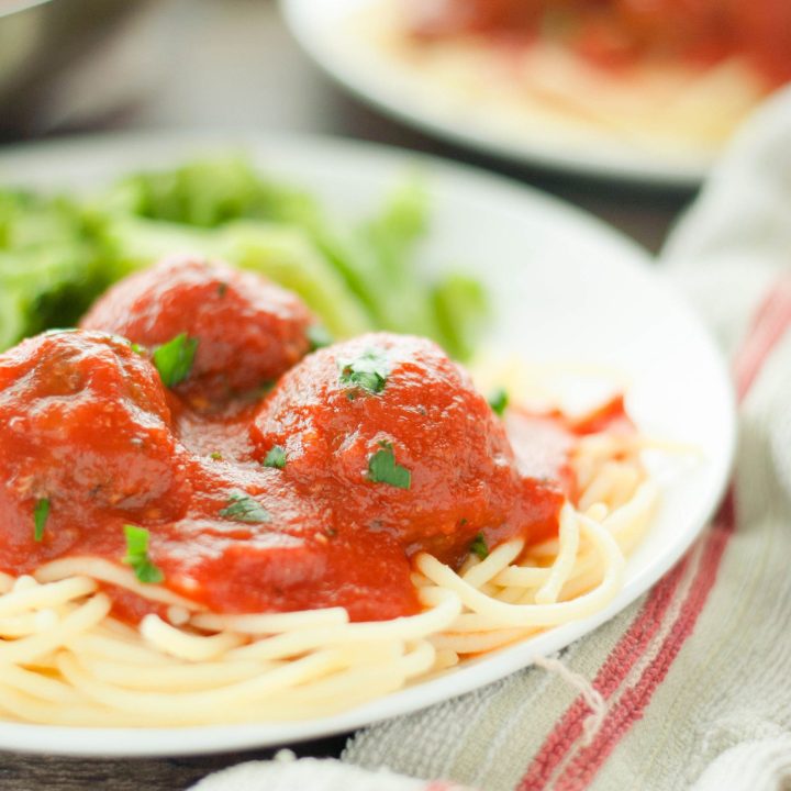 Gluten Free Dairy Free Italian Meatballs