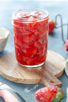 2 Ingredient Strawberry Compote