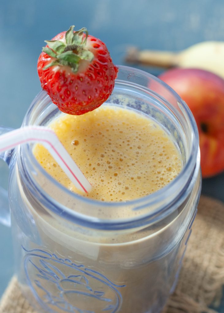 how-to-make-a-peach-smoothie-without-milk