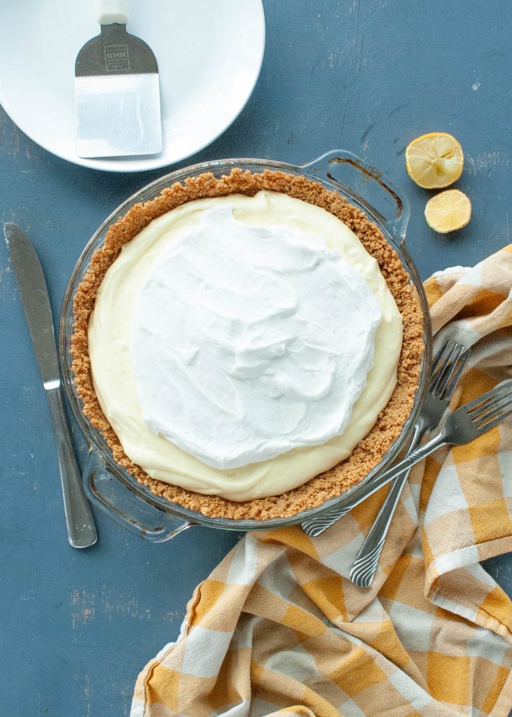 dairy-free-gluten-free-lemon-cream-pie-shot-from-above