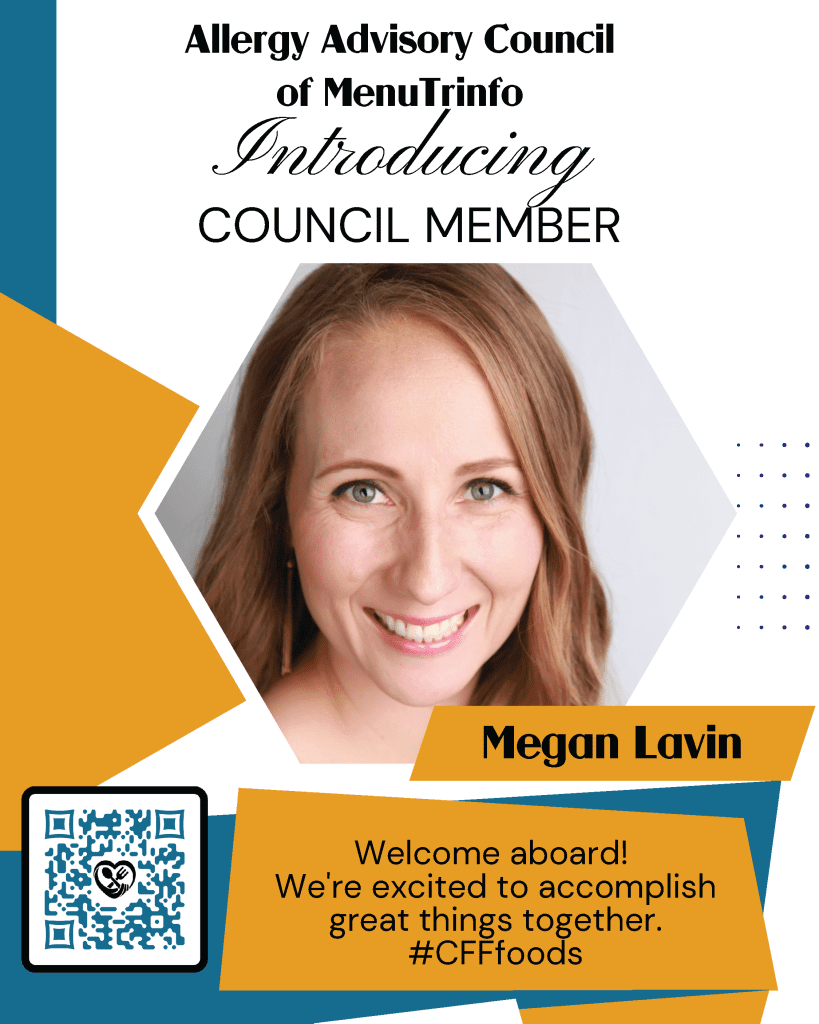 spotlight image of Allergy Awesomeness announcing she is a board member of Certified Free From Foods' Allergy Advisory Board